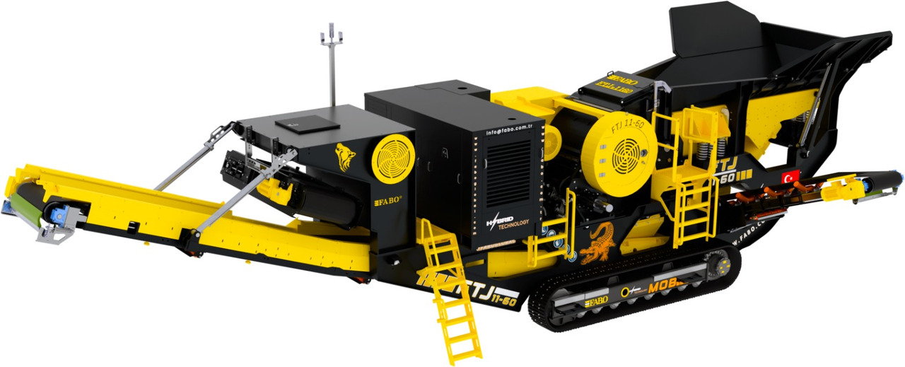 Nový Banské stroj FABO mining machinery - crushing plant: obrázok 11