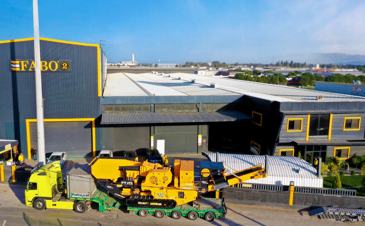 Nový Banské stroj FABO mining machinery - crushing plant: obrázok 6