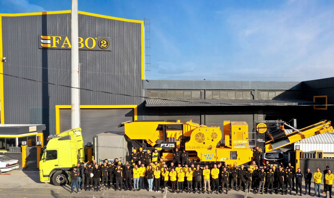 Nový Banské stroj FABO mining machinery - crushing plant: obrázok 10