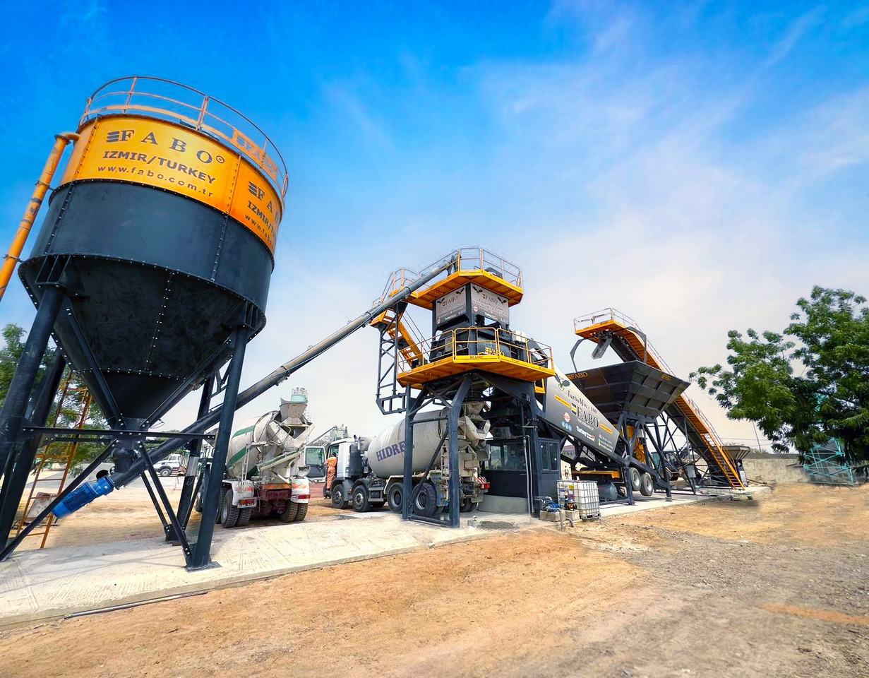 FABO mobile concrete batching plant - Betonáreň: obrázok 3 FABO mobile concrete batching plant - Betonáreň: obrázok 3