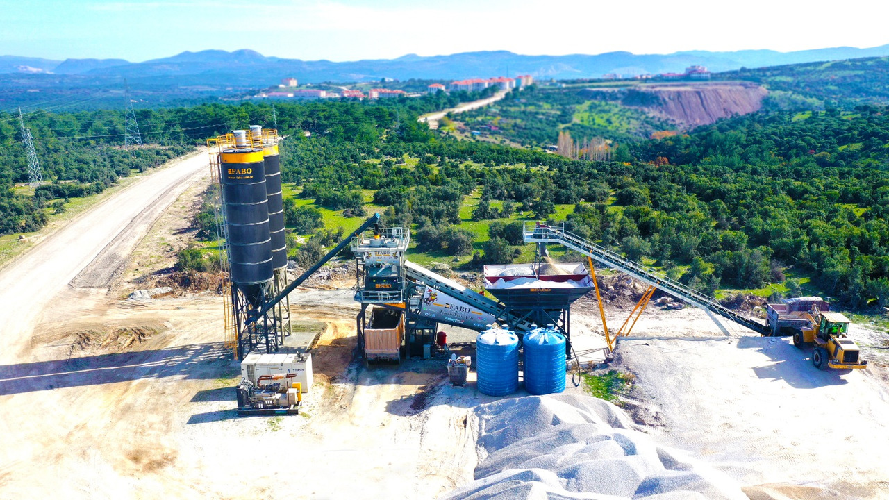 FABO mobile concrete batching plant - Betonáreň: obrázok 3 FABO mobile concrete batching plant - Betonáreň: obrázok 3