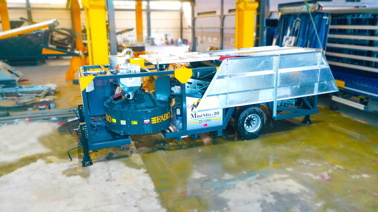 FABO mobile concrete batching plant - Betonáreň: obrázok 4 FABO mobile concrete batching plant - Betonáreň: obrázok 4