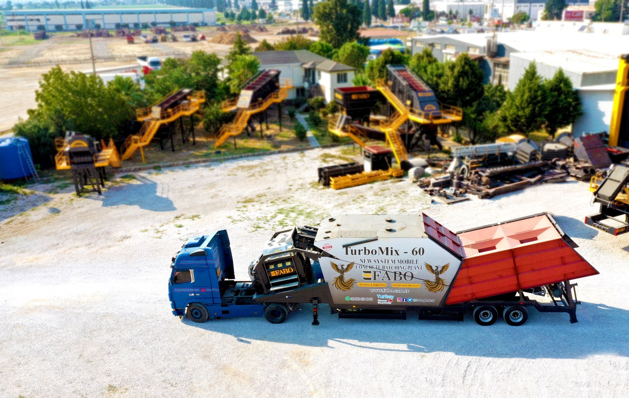 FABO mobile concrete batching plant - Betonáreň: obrázok 5 FABO mobile concrete batching plant - Betonáreň: obrázok 5