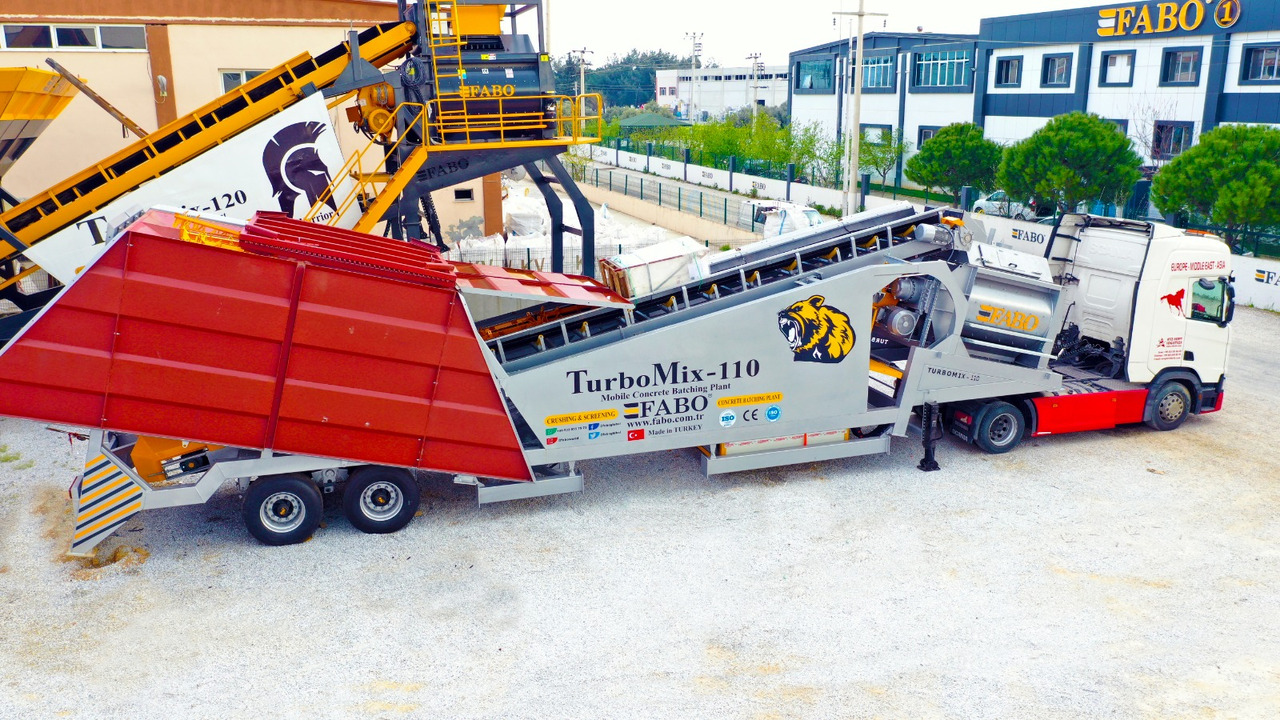 FABO mobile concrete batching plant - Betonáreň: obrázok 2 FABO mobile concrete batching plant - Betonáreň: obrázok 2
