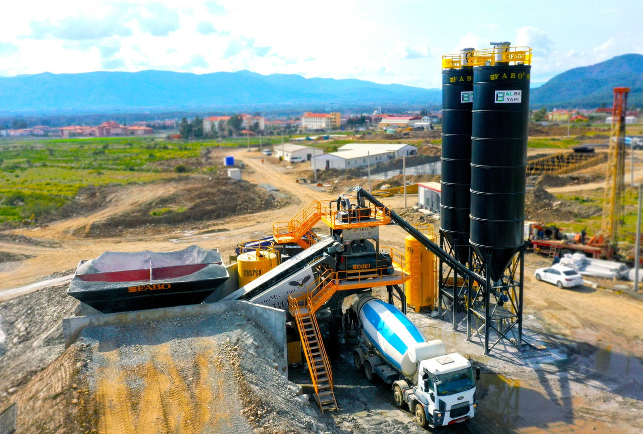 FABO mobile concrete batching plant - Betonáreň: obrázok 3 FABO mobile concrete batching plant - Betonáreň: obrázok 3