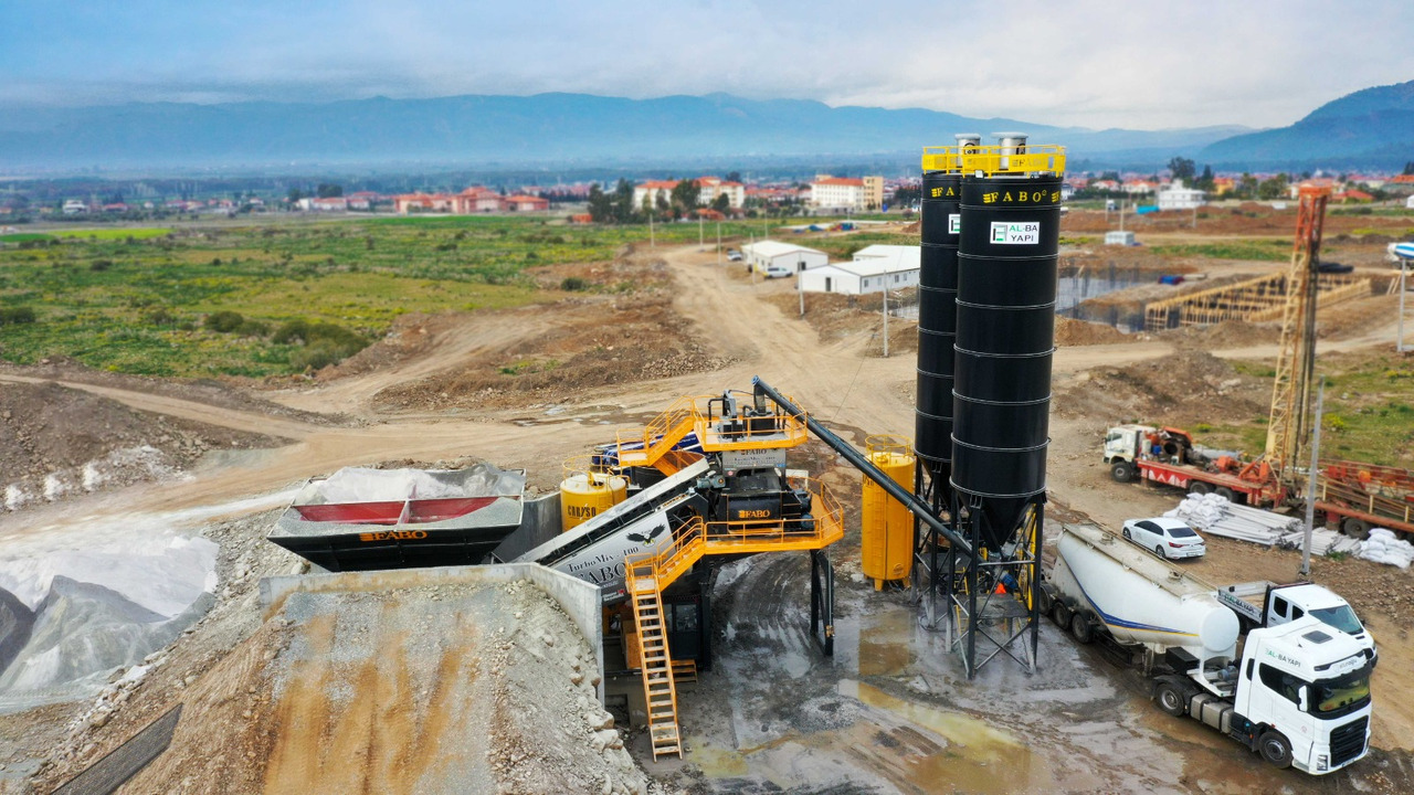 FABO mobile concrete batching plant - Betonáreň: obrázok 5 FABO mobile concrete batching plant - Betonáreň: obrázok 5