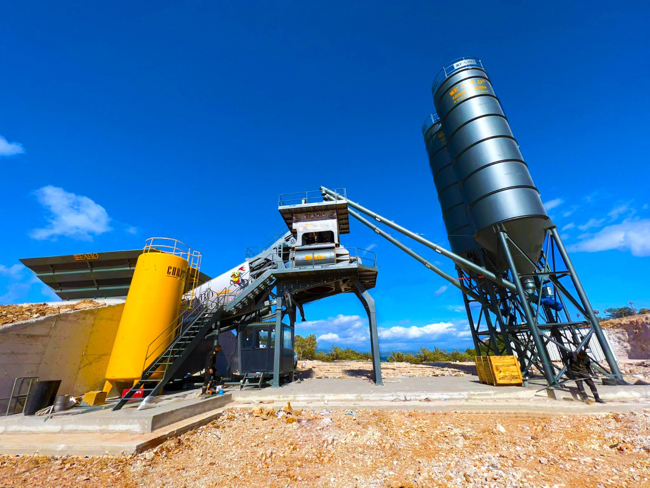 FABO mobile concrete batching plant - Betonáreň: obrázok 3 FABO mobile concrete batching plant - Betonáreň: obrázok 3