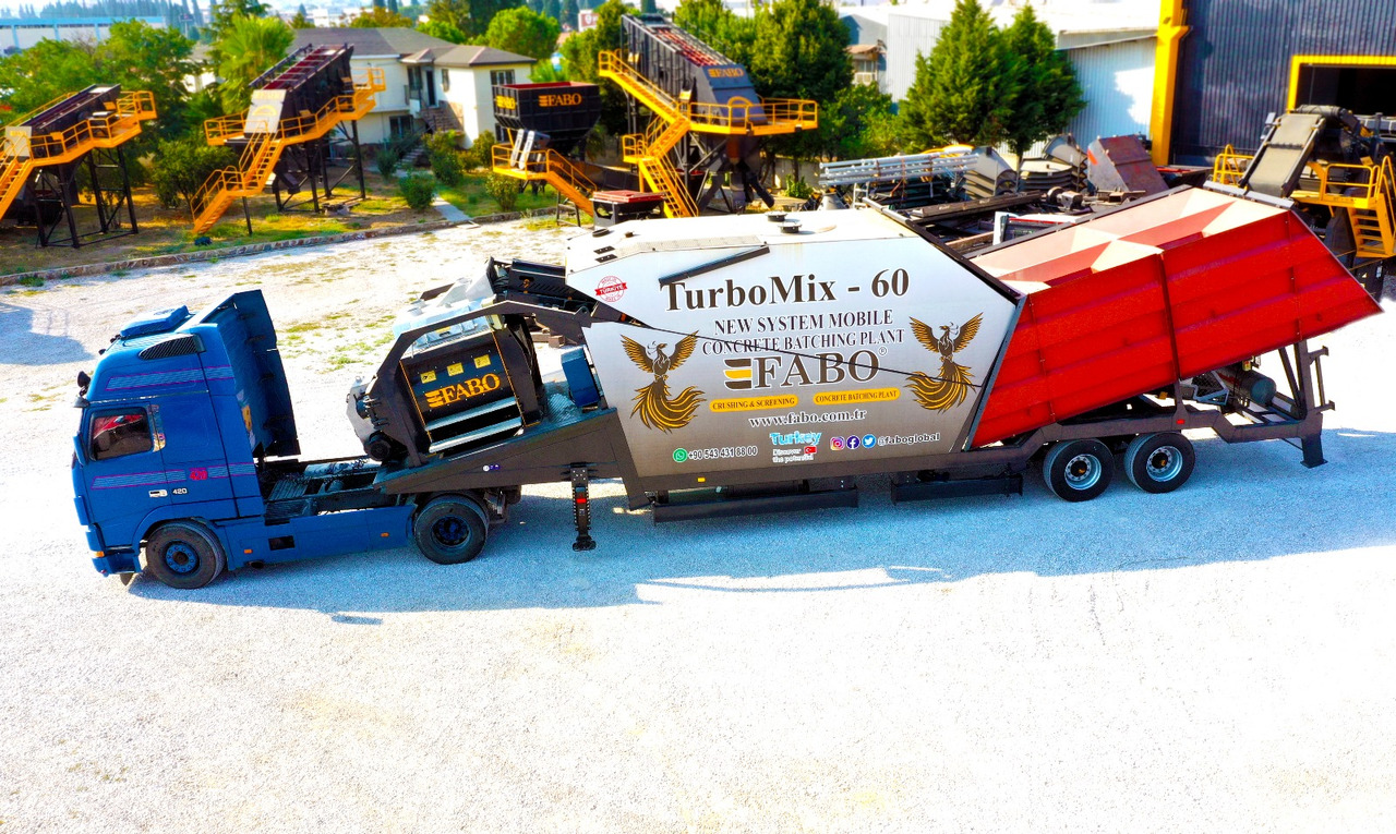 FABO mobile concrete batching plant - Betonáreň: obrázok 4 FABO mobile concrete batching plant - Betonáreň: obrázok 4