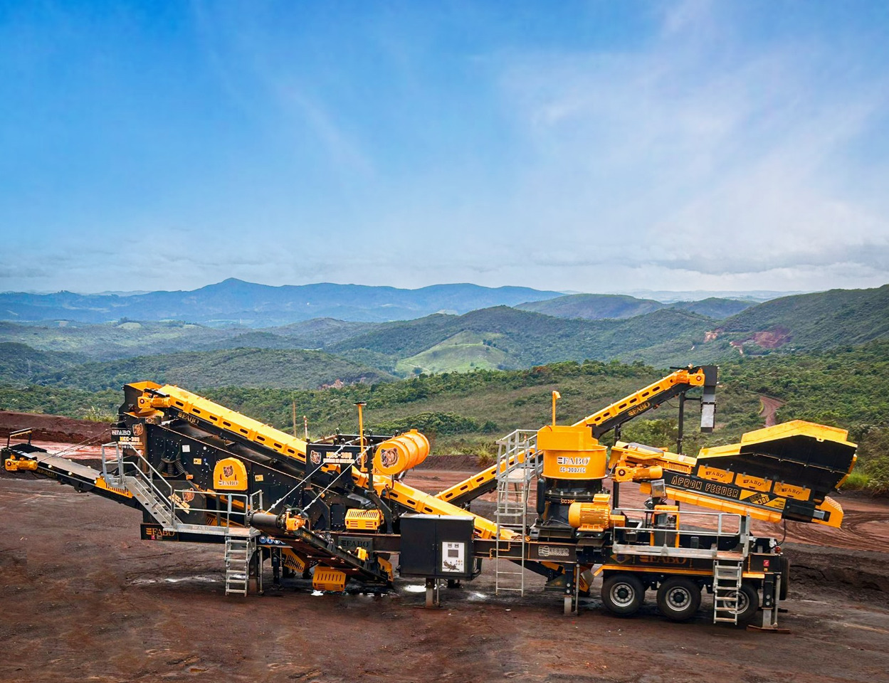 FABO mobile cone crusher - Kužeľový drvič: obrázok 1 FABO mobile cone crusher - Kužeľový drvič: obrázok 1