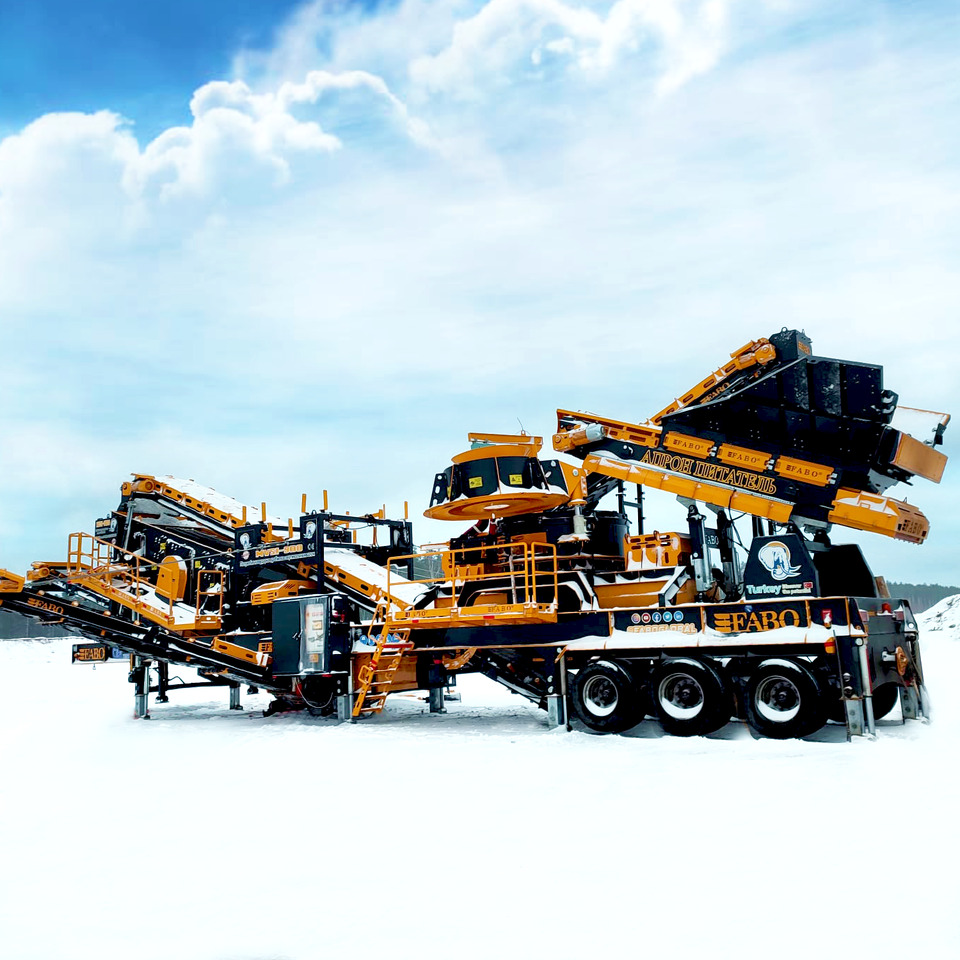 FABO mobile impact crusher - Nárazový drvič: obrázok 4 FABO mobile impact crusher - Nárazový drvič: obrázok 4