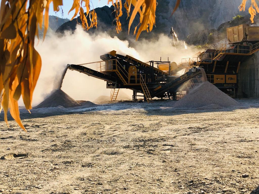 FABO mobile impact crusher - Nárazový drvič: obrázok 2 FABO mobile impact crusher - Nárazový drvič: obrázok 2