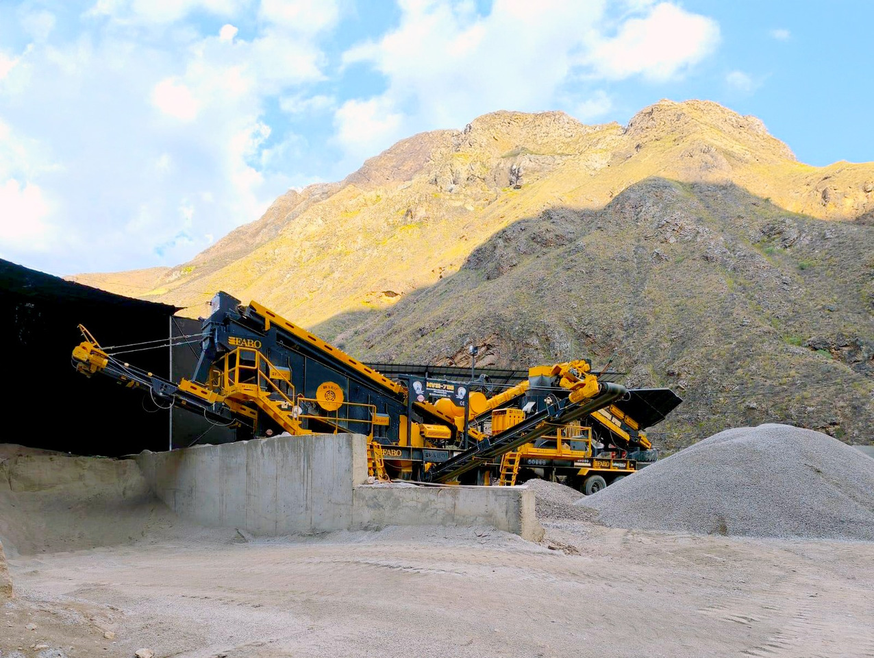 FABO mobile impact crusher - Nárazový drvič: obrázok 1 FABO mobile impact crusher - Nárazový drvič: obrázok 1