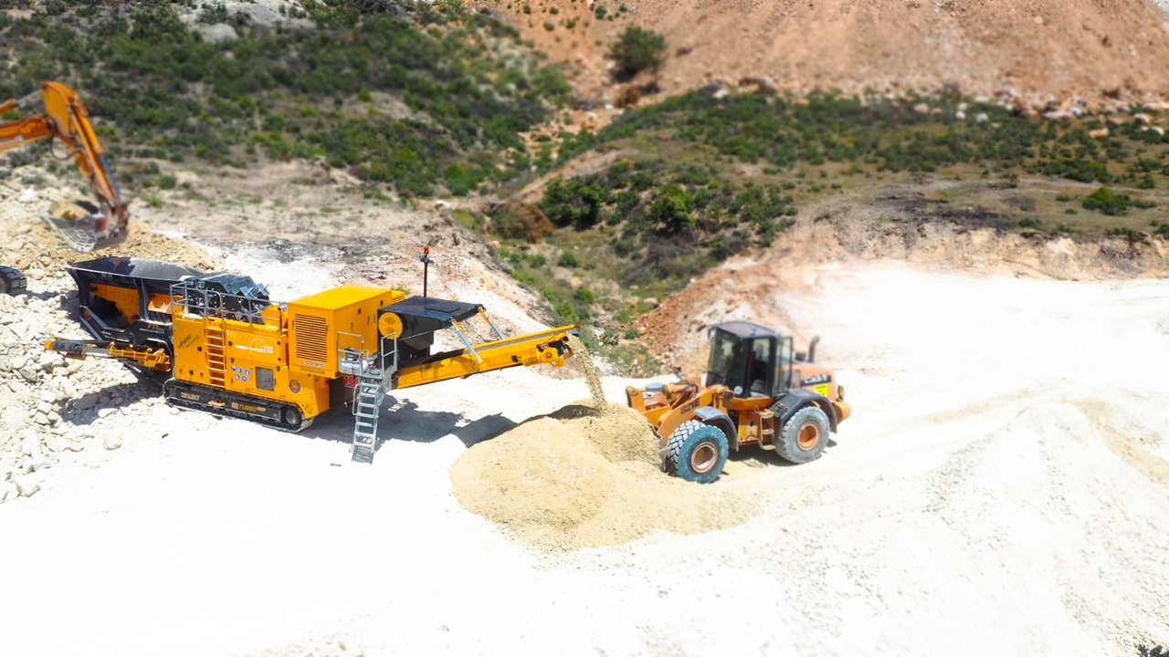 Nový Nárazový drvič FABO mobile impact crusher: obrázok 6