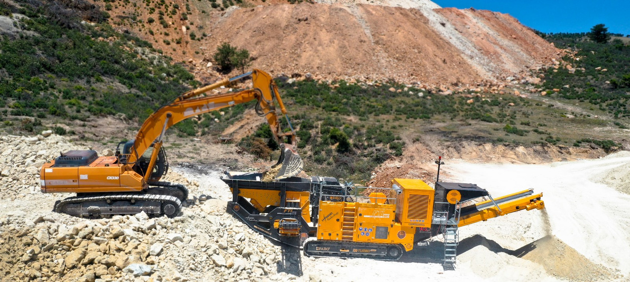 Nový Nárazový drvič FABO mobile impact crusher: obrázok 9