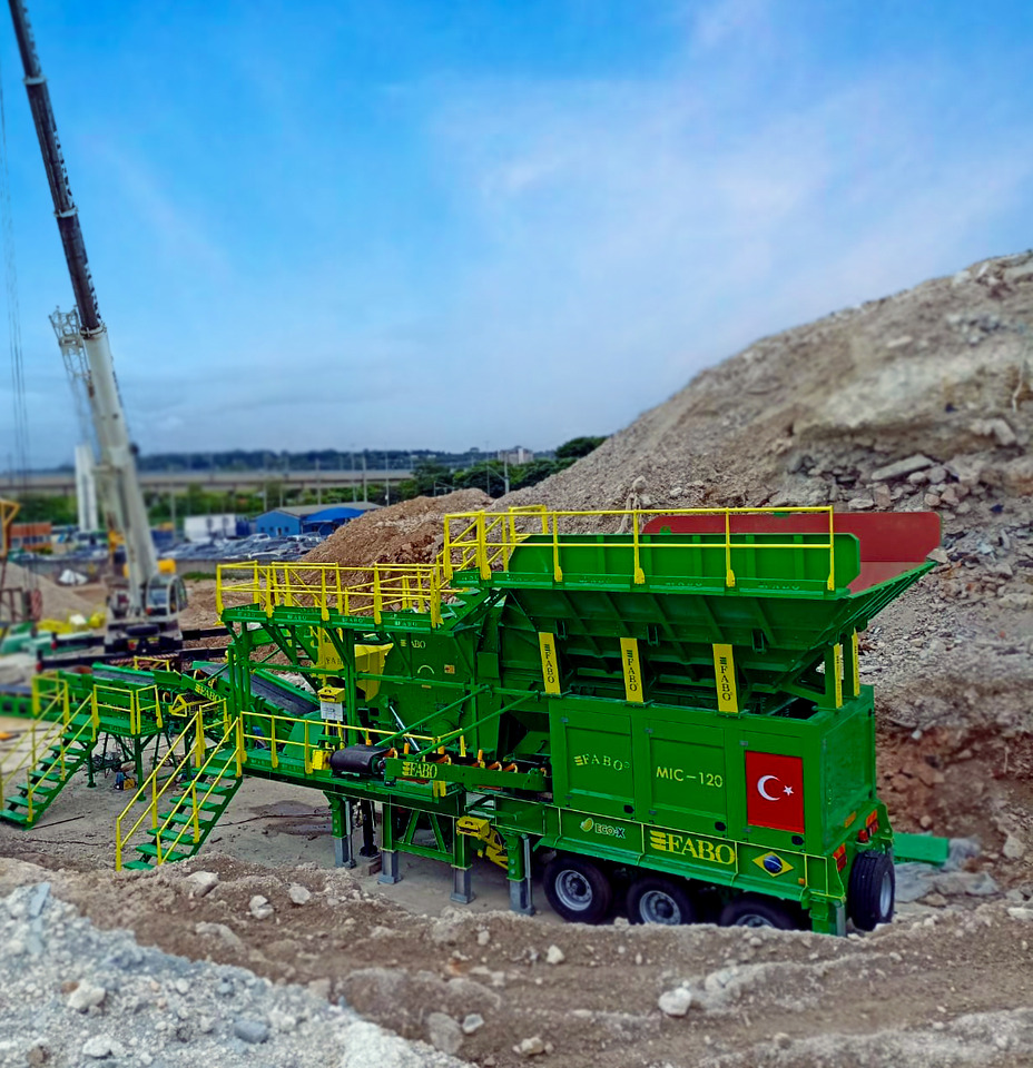 FABO mobile impact crusher - Nárazový drvič: obrázok 3 FABO mobile impact crusher - Nárazový drvič: obrázok 3