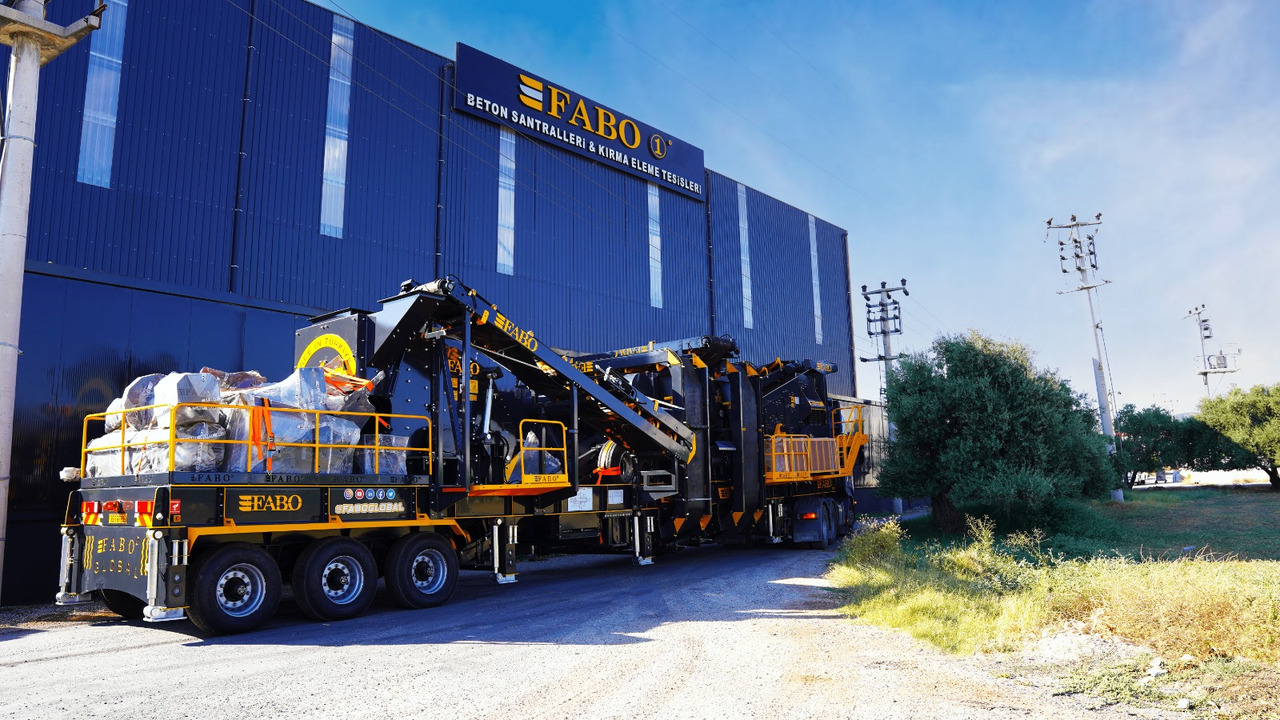 FABO mobile impact crusher - Nárazový drvič: obrázok 1 FABO mobile impact crusher - Nárazový drvič: obrázok 1
