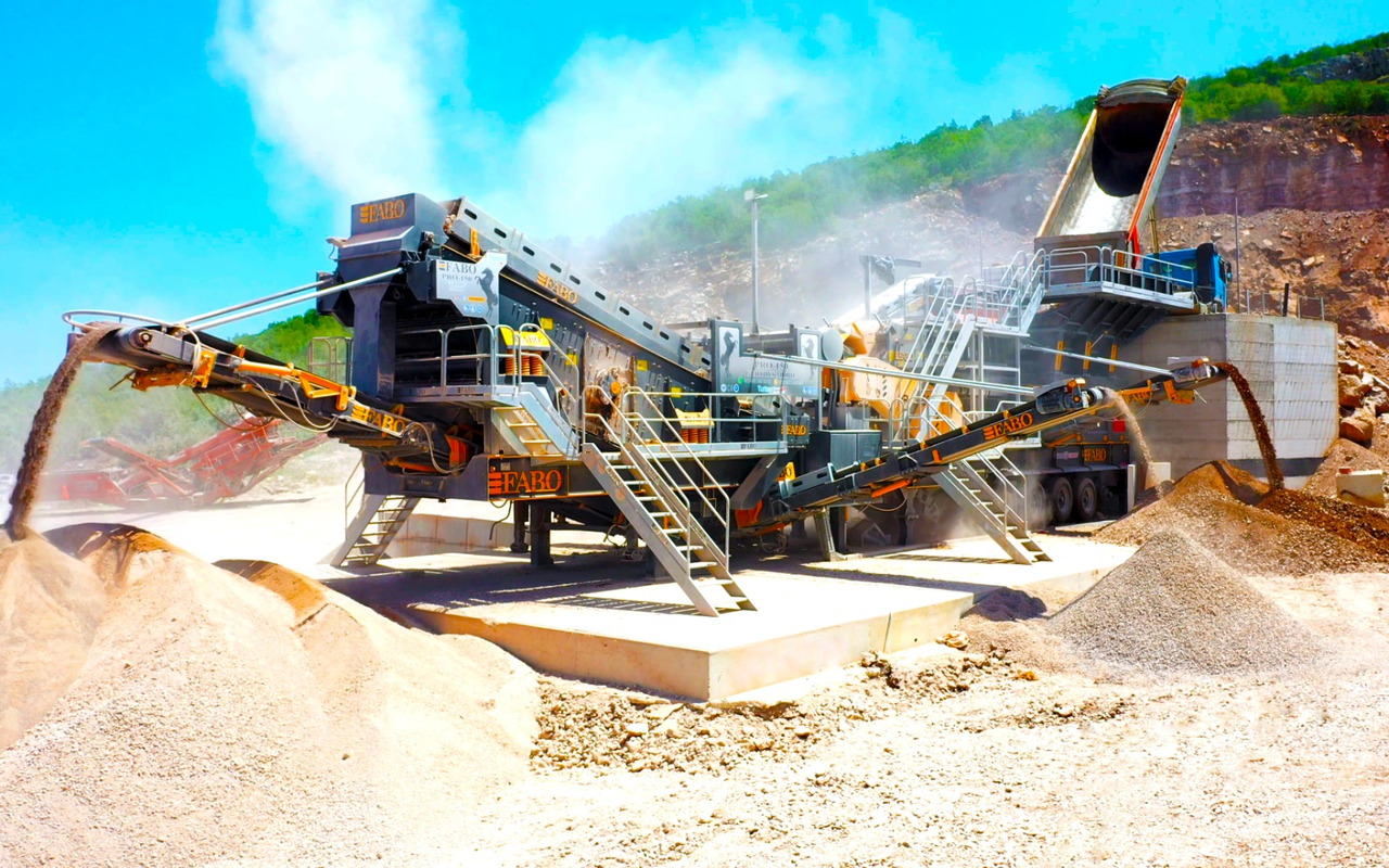 FABO mobile impact crusher - Nárazový drvič: obrázok 2 FABO mobile impact crusher - Nárazový drvič: obrázok 2