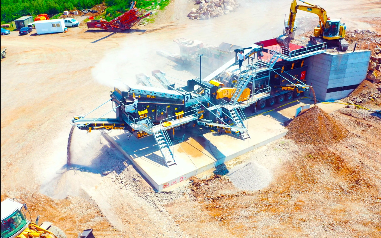 FABO mobile impact crusher - Nárazový drvič: obrázok 3 FABO mobile impact crusher - Nárazový drvič: obrázok 3