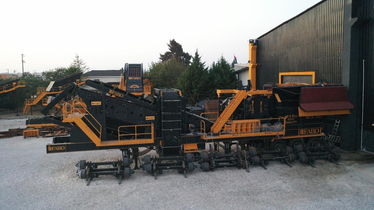 FABO mobile jaw crusher - Čeľusťový drvič: obrázok 2 FABO mobile jaw crusher - Čeľusťový drvič: obrázok 2