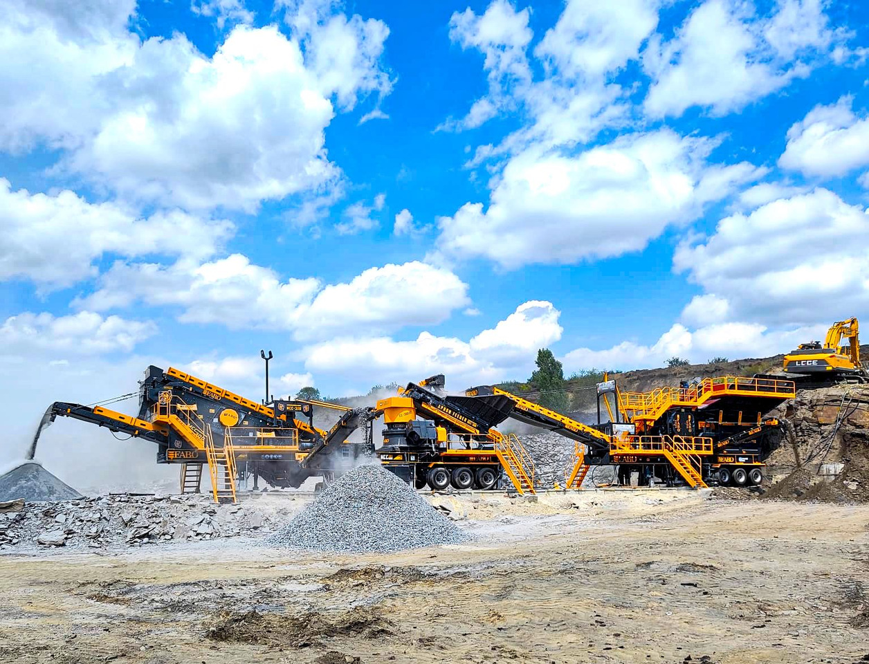 FABO mobile jaw crusher - Čeľusťový drvič: obrázok 3 FABO mobile jaw crusher - Čeľusťový drvič: obrázok 3
