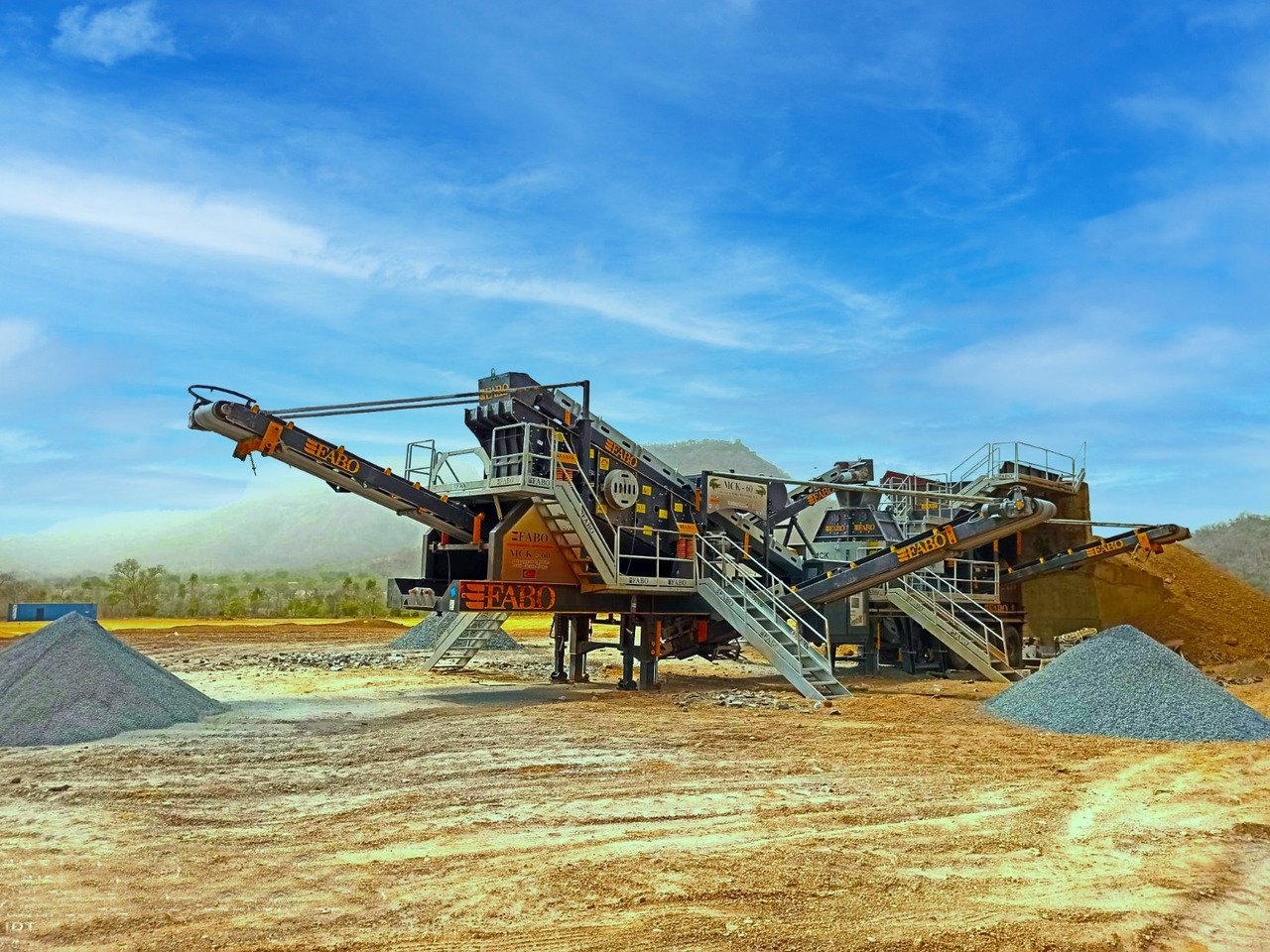 FABO mobile jaw crusher - Čeľusťový drvič: obrázok 3 FABO mobile jaw crusher - Čeľusťový drvič: obrázok 3