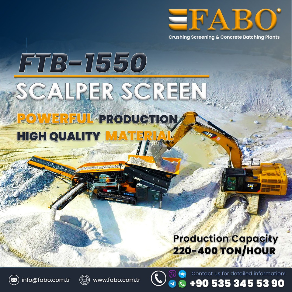FABO mobile screen - mobile screening - Třídič: obrázok 1 FABO mobile screen - mobile screening - Třídič: obrázok 1