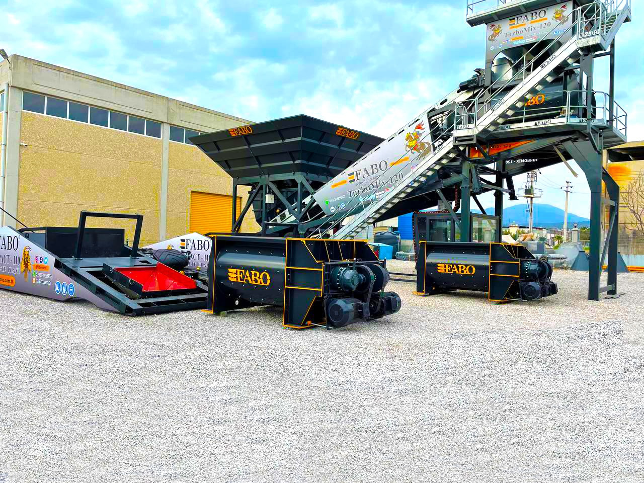 FABO twin shaft mixer - Stavebná miešačka: obrázok 5 FABO twin shaft mixer - Stavebná miešačka: obrázok 5