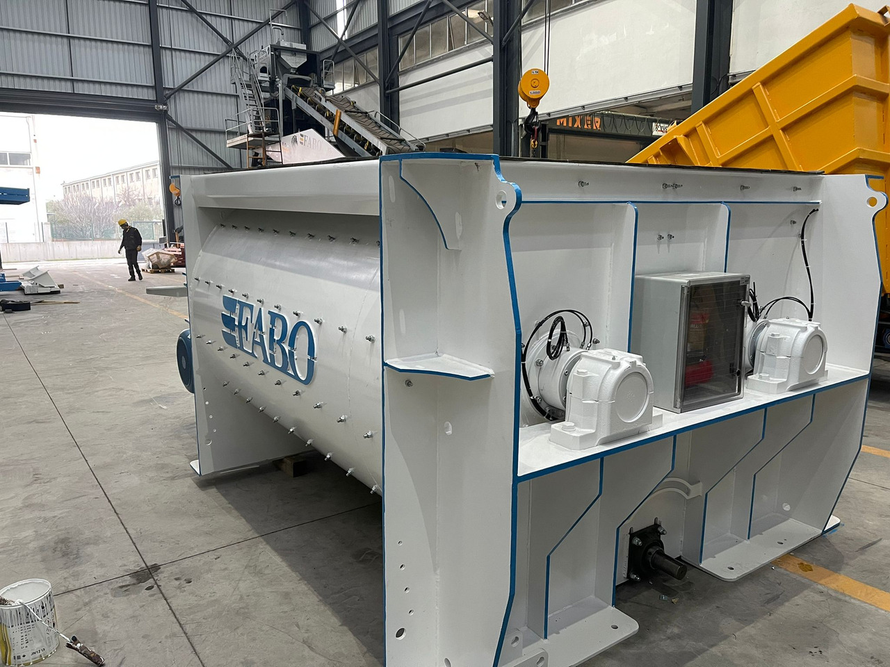 FABO twin shaft mixer - Stavebná miešačka: obrázok 3 FABO twin shaft mixer - Stavebná miešačka: obrázok 3