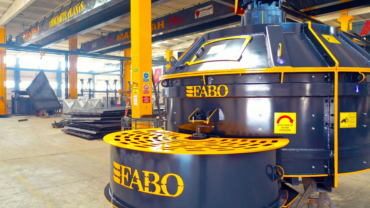 FABO twin shaft mixer - Stavebná miešačka: obrázok 1 FABO twin shaft mixer - Stavebná miešačka: obrázok 1