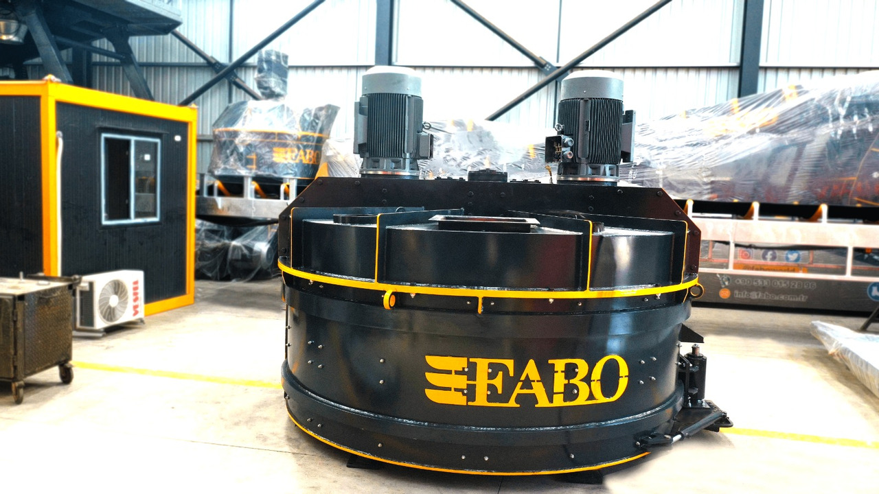 FABO twin shaft mixer - Stavebná miešačka: obrázok 2 FABO twin shaft mixer - Stavebná miešačka: obrázok 2