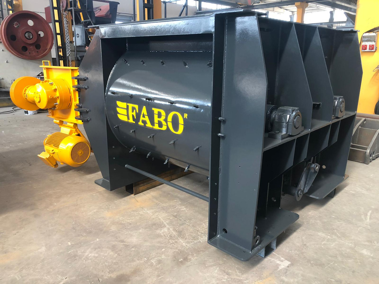 FABO twin shaft mixer - Stavebná miešačka: obrázok 2 FABO twin shaft mixer - Stavebná miešačka: obrázok 2
