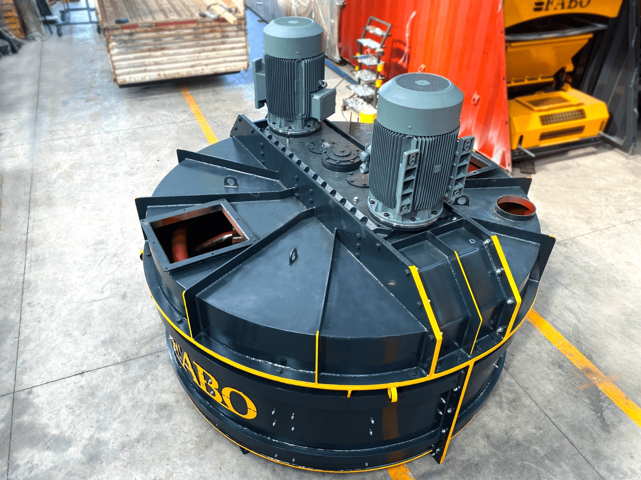 FABO twin shaft mixer - Stavebná miešačka: obrázok 3 FABO twin shaft mixer - Stavebná miešačka: obrázok 3