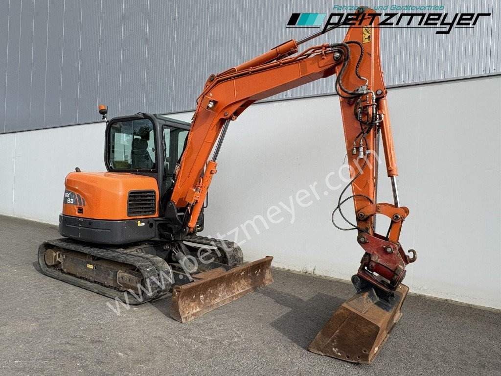 Doosan Kettenbagger DX 63-3 PowerTilt 070 , MS 03, mehrfach vorhanden - Mini rýpadlo: obrázok 2 Doosan Kettenbagger DX 63-3 PowerTilt 070 , MS 03, mehrfach vorhanden - Mini rýpadlo: obrázok 2