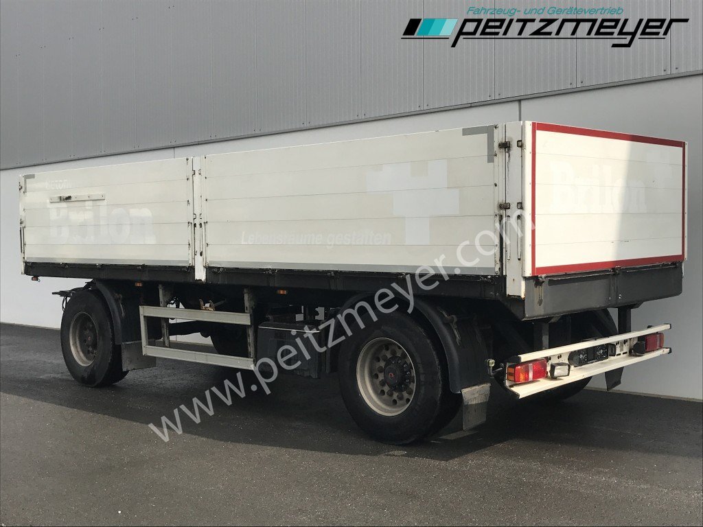 HEUSER 2 Achs Anhänger Baustoffanhänger - Plošinový/ Valníkový príves: obrázok 2 HEUSER 2 Achs Anhänger Baustoffanhänger - Plošinový/ Valníkový príves: obrázok 2