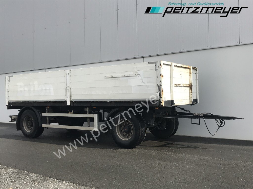 HEUSER 2 Achs Anhänger Baustoffanhänger - Plošinový/ Valníkový príves: obrázok 4 HEUSER 2 Achs Anhänger Baustoffanhänger - Plošinový/ Valníkový príves: obrázok 4