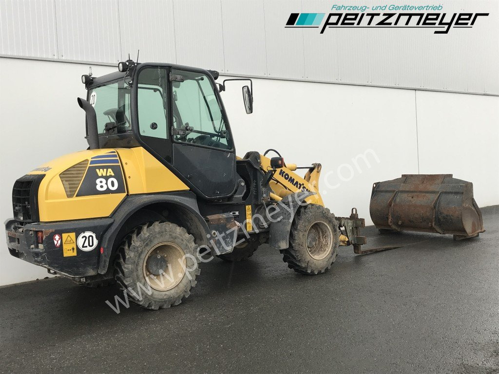 Komatsu RADLADER WA 80-6 Palettengabel und Standardschaufel - Kolesový nakladač: obrázok 3 Komatsu RADLADER WA 80-6 Palettengabel und Standardschaufel - Kolesový nakladač: obrázok 3