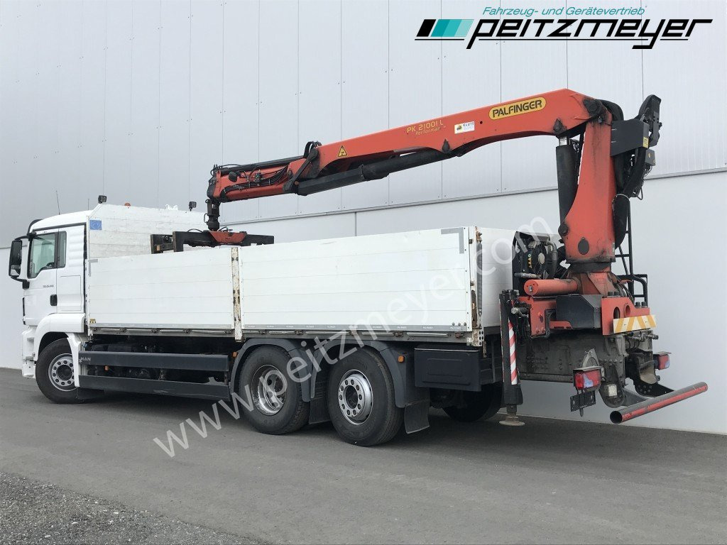 MAN TGS 26.440 FL 6x2 Palfinger PK 21001 L Steinzange, EU 6, Lenkachse - Valníkový/ Plošinový nákladný automobil, Auto s hydraulickou rukou: obrázok 3 MAN TGS 26.440 FL 6x2 Palfinger PK 21001 L Steinzange, EU 6, Lenkachse - Valníkový/ Plošinový nákladný automobil, Auto s hydraulickou rukou: obrázok 3