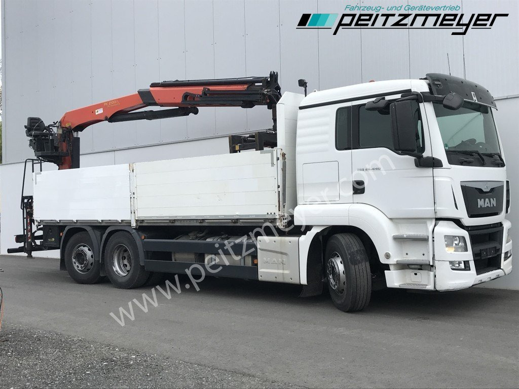 MAN TGS 26.440 FL 6x2 Palfinger PK 21001 L Steinzange, EU 6, Lenkachse - Valníkový/ Plošinový nákladný automobil, Auto s hydraulickou rukou: obrázok 2 MAN TGS 26.440 FL 6x2 Palfinger PK 21001 L Steinzange, EU 6, Lenkachse - Valníkový/ Plošinový nákladný automobil, Auto s hydraulickou rukou: obrázok 2