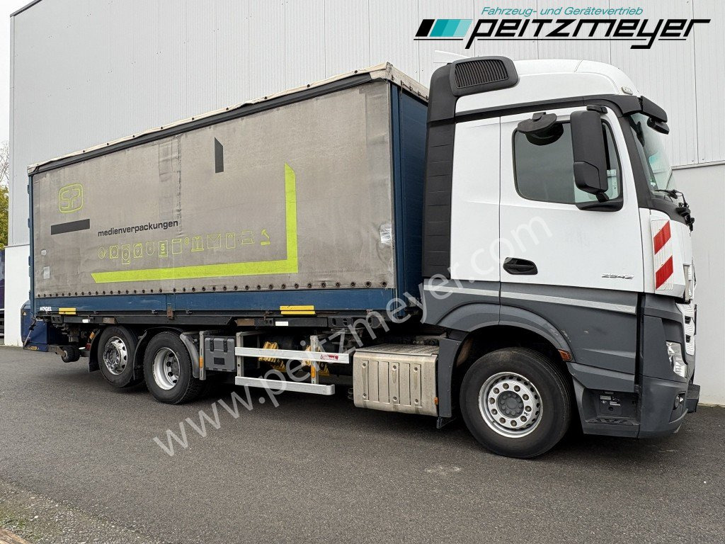 MERCEDES-BENZ Actros 2542 LL BDF Pritsche + Mitnahmestapler komplett - Plachtové nákladné vozidlo: obrázok 2 MERCEDES-BENZ Actros 2542 LL BDF Pritsche + Mitnahmestapler komplett - Plachtové nákladné vozidlo: obrázok 2