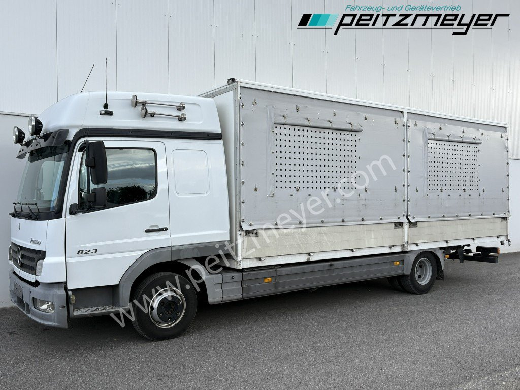 MERCEDES-BENZ Atego 823 L Geflügelpritsche L - Fahrerhaus, Klima, 2 x AHK - Skříňový nákladní auto: obrázok 2 MERCEDES-BENZ Atego 823 L Geflügelpritsche L - Fahrerhaus, Klima, 2 x AHK - Skříňový nákladní auto: obrázok 2