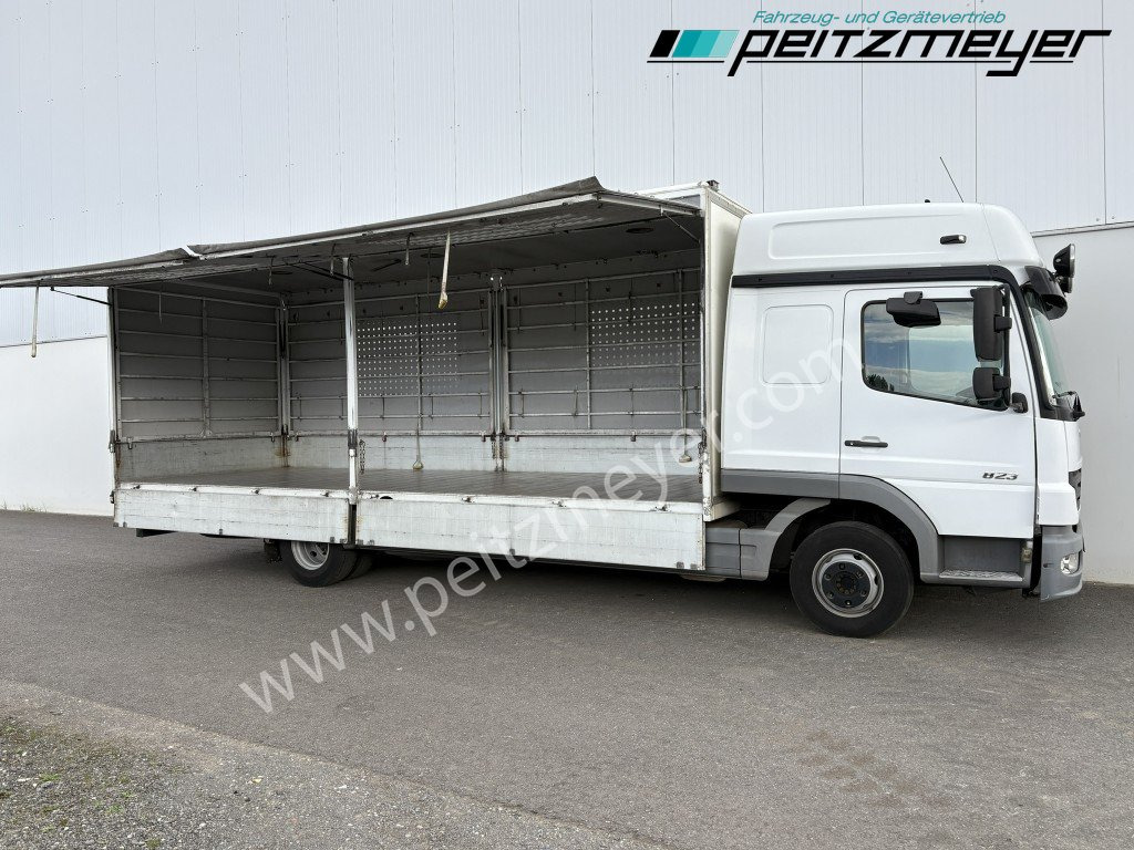 MERCEDES-BENZ Atego 823 L Geflügelpritsche L - Fahrerhaus, Klima, 2 x AHK - Skříňový nákladní auto: obrázok 3 MERCEDES-BENZ Atego 823 L Geflügelpritsche L - Fahrerhaus, Klima, 2 x AHK - Skříňový nákladní auto: obrázok 3