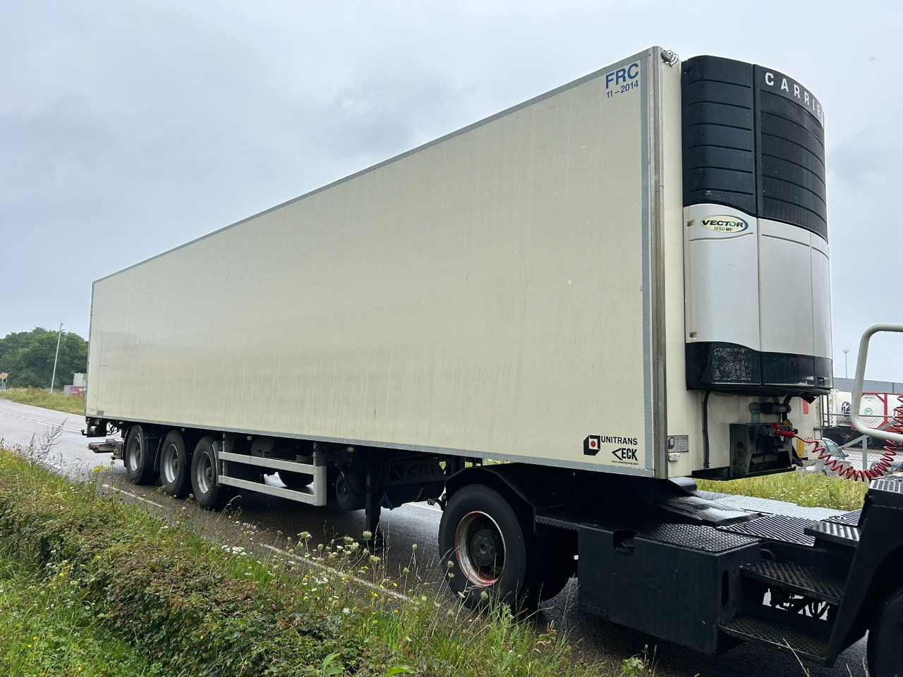Van Eck Caurrier Vector 1850 / Steering axle / 1340 X 250 B X 265 H - Náves chladírenské: obrázok 1 Van Eck Caurrier Vector 1850 / Steering axle / 1340 X 250 B X 265 H - Náves chladírenské: obrázok 1