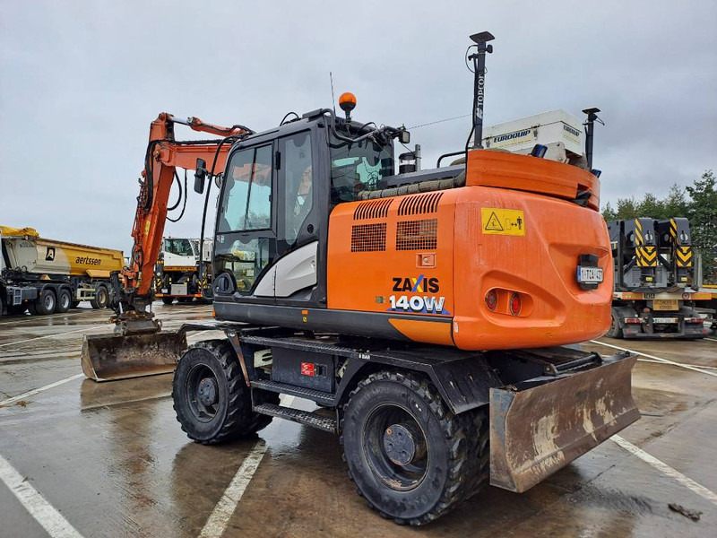 Hitachi ZX140WTB-6 (Topcon GPS + Engcon) - Kolesové rýpadlo: obrázok 2 Hitachi ZX140WTB-6 (Topcon GPS + Engcon) - Kolesové rýpadlo: obrázok 2