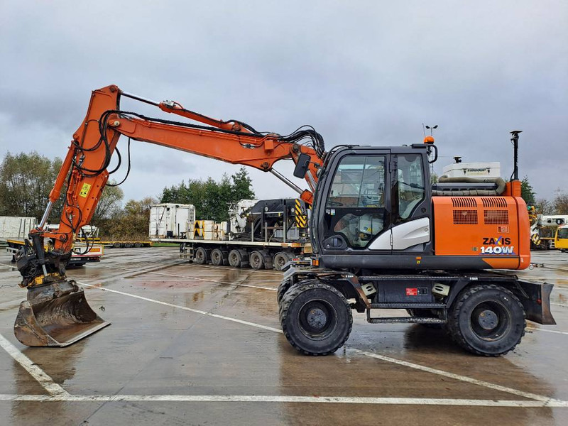 Hitachi ZX140WTB-6 (Topcon GPS + Engcon) - Kolesové rýpadlo: obrázok 1 Hitachi ZX140WTB-6 (Topcon GPS + Engcon) - Kolesové rýpadlo: obrázok 1