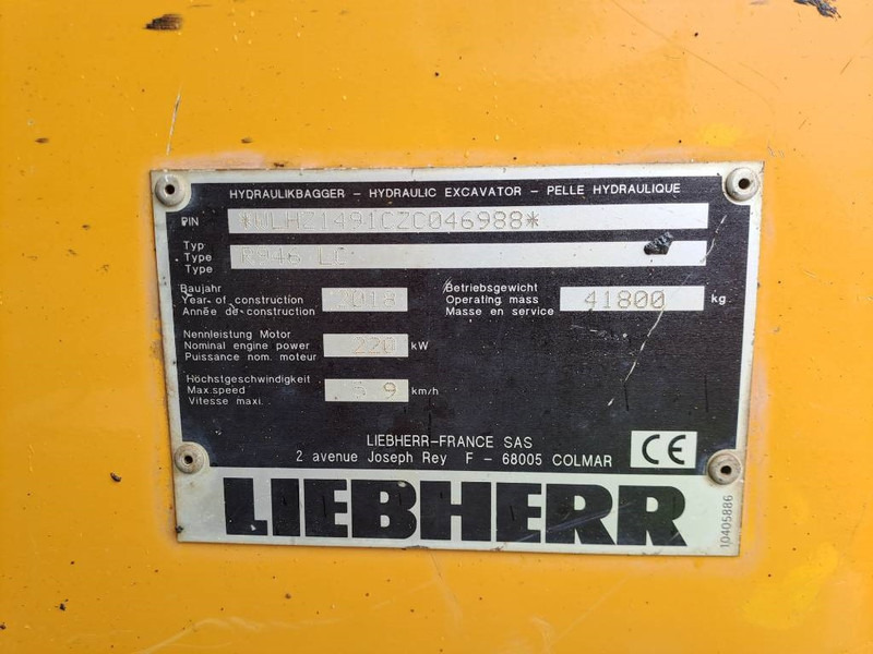Pásové rýpadlo Liebherr R 946: obrázok 11