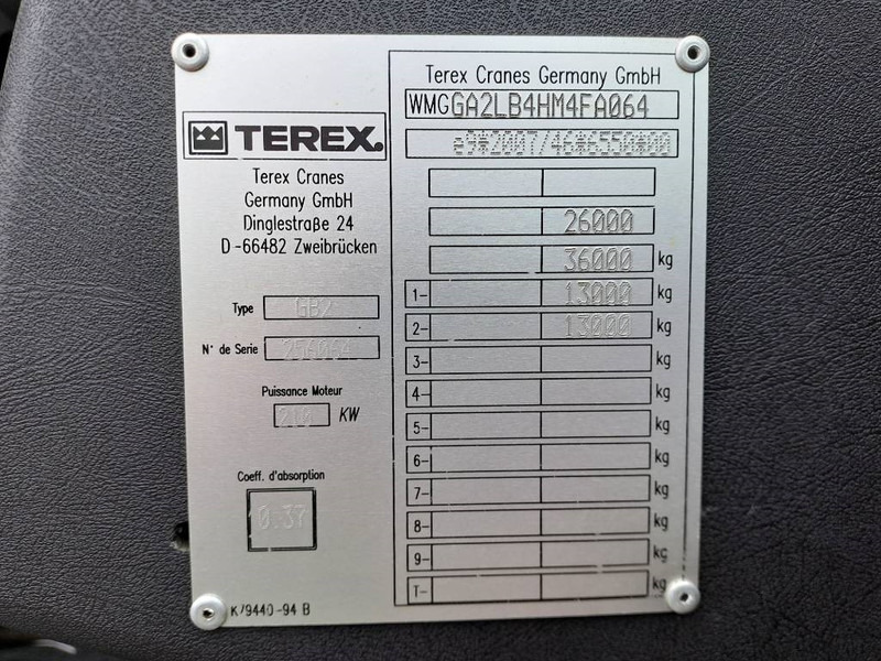 Terex Demag AC 40-2 L (2 Units available) - Žeriav pre všetky terény: obrázok 4 Terex Demag AC 40-2 L (2 Units available) - Žeriav pre všetky terény: obrázok 4