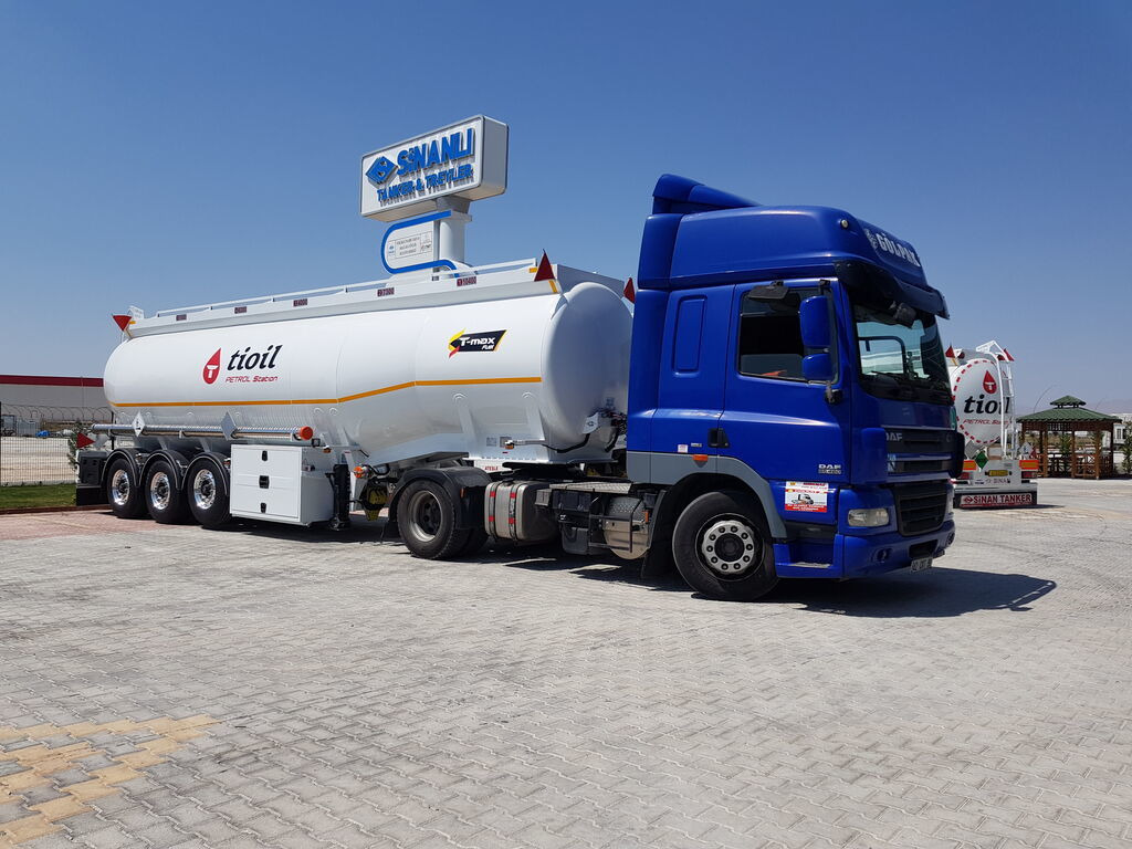SINAN TANKER-TREYLER Aluminium, fuel tanker- Бензовоз Алюминьевый - Cisternový náves: obrázok 3 SINAN TANKER-TREYLER Aluminium, fuel tanker- Бензовоз Алюминьевый - Cisternový náves: obrázok 3