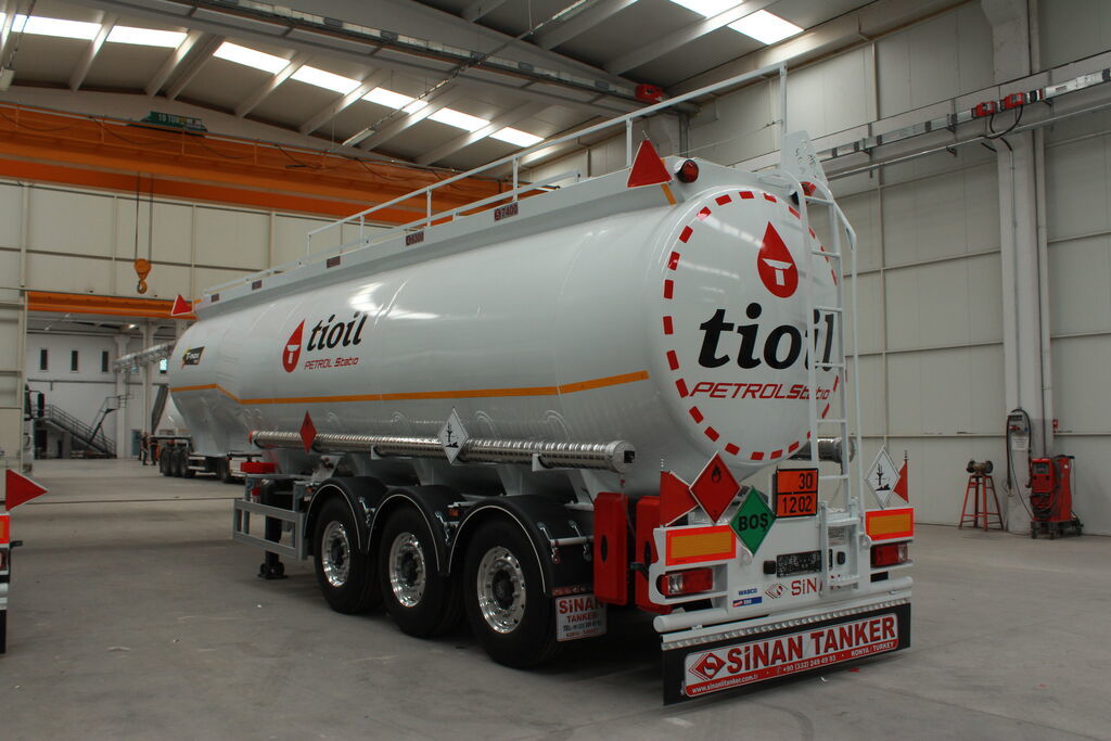 SINAN TANKER-TREYLER Aluminium, fuel tanker- Бензовоз Алюминьевый - Cisternový náves: obrázok 3 SINAN TANKER-TREYLER Aluminium, fuel tanker- Бензовоз Алюминьевый - Cisternový náves: obrázok 3