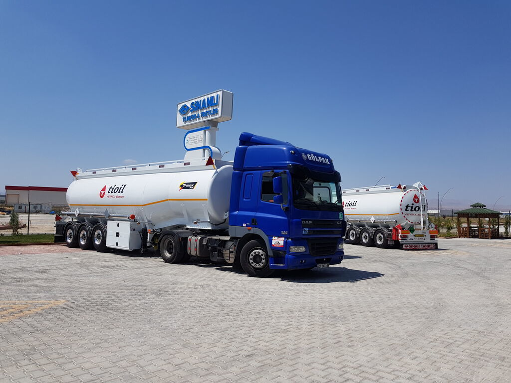 SINAN TANKER-TREYLER Aluminium, fuel tanker- Бензовоз Алюминьевый - Cisternový náves: obrázok 4 SINAN TANKER-TREYLER Aluminium, fuel tanker- Бензовоз Алюминьевый - Cisternový náves: obrázok 4