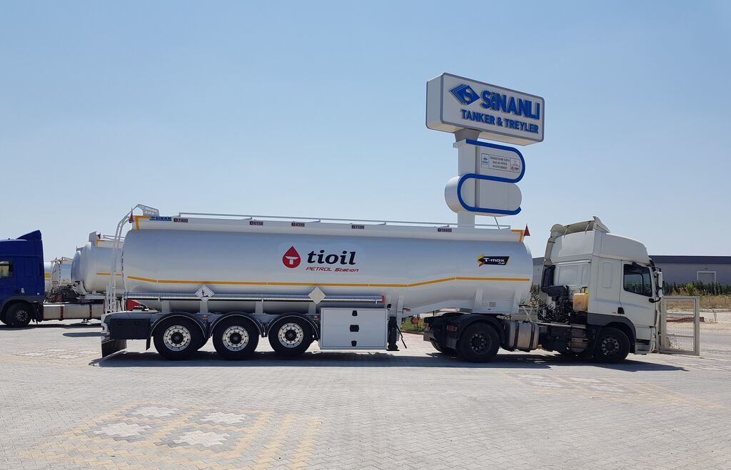 SINAN TANKER-TREYLER Aluminium, fuel tanker- Бензовоз Алюминьевый - Cisternový náves: obrázok 1 SINAN TANKER-TREYLER Aluminium, fuel tanker- Бензовоз Алюминьевый - Cisternový náves: obrázok 1